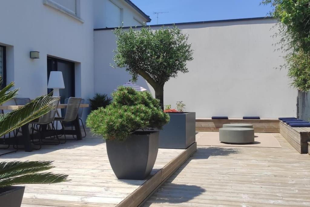 Superbe Maison Familiale A 50 M De La Plage 孔卡尔诺 外观 照片